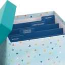 Hallmark All Occasion Boxed Set of Assorted Blank Greeting Cards with Card Organizer (Pack of 100)Birthday, Thank You, Congratulations, Wedding, Baby, Thinking of You, Sympathy
