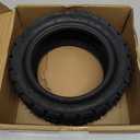 90/55-6 Scooter Tire 10 inch Off Road Tubeless Tires 10x3.0 Wider & Thicker Rubber Explosion-proof Tire Motorcycle Electric Scooter Tires Outer Tire Replace for 90/55-6 80/65-6 Tyre Wheel Parts