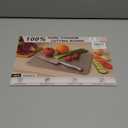 100% Pure Titanium Cutting Board Double-Sided Metal titanium Cutting Boards for Kitchen, Food-Grade Certified, Dishwasher Safe  Small Titanium Cutting Board 11.4"x7.9"  Gift-Ready