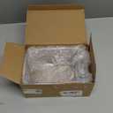 Hamster Small Animal Sand Bath Box Bathtub Critter's Bathroom with Bath Sand and Scoop Accessories for Mice Hedgehog Lemming Gerbils or Other Small Pets (Large)