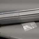 Cordless Celestial Sheer Double-Layered Roller Shade, 32 x 72 in, White