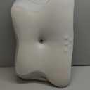 Cervical Neck Pillow for Pain Relief - Ergonomic Side Sleeper Pillow for Neck Support, Contour Pillow for Bed Sleeping, Cooling Memory Foam Pillows Orthopedic Pillow for Back Stomach Sleepers (White)