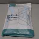 Knee Ice Pack Wrap (1 Pack) - Adjustable Ice Pack for Knees Surgery, Replacement, Arthritis Pain, ACL, Sports Injuries, Post Surgery, for Long Duration - 1 Pack