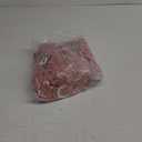 Peomeise 50pcs Dusty Pink Spandex Chair Sashes with Buckle Slider for Wedding, Party Decoration