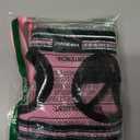 rabbitgoo Cat Harness and Leash Set for Walking Escape Proof, Adjustable Soft Kittens Vest with Reflective Strip for Cats, Comfortable Outdoor Vest, Pink, M