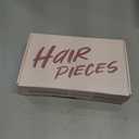 Remy Human Hair Clip in Extensions, Brown, Straight, 12 Inch, 90g, 7 Pcs