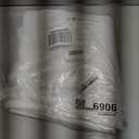 NICETOWN 100% Blackout Window Curtain Panels, Cold and Full Light Blocking Drapes with Black Liner for Nursery, 84 inches Drop Thermal Insulated Draperies (White, 2 Pieces, 52 Wide Each Panel)