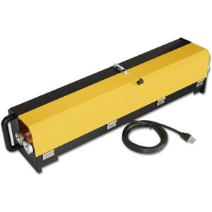 Upgrade PVC Pipe Heater, 1/2" to 4" PVC Conduit Heater with Power Cord, Temperature Control & Safety Shutoff, Reflective Interior & Handle, for 52" Sections of PVC Pipe