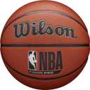 WILSON NBA Forge Pro Indoor/Outdoor Basketball - Brown, Size 6-28.5"