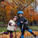Nattork Kids Scooter for Age 3-8, Toddler Scooter with 4 Adjustable Height for Boys & Girls, Light Up 3-Wheels Foldable Kick Scooter, Lean to Steer, 120LB Weight Capacity