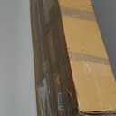 End Table with Movable Top and Charging Station, Narrow Side Table with Storage Cabinet and USB, Sofa Table for Living Room Bedroom (Walnut)