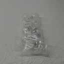 10-Pack Clear Plastic Ornaments, 80mm Clear Plastic Refillable Decorative Ball, 3.15 inch Christmas Fillable Balls for DIY Crafts, Christmas Tree Decoration, Wedding Party, Christmas House Decoration