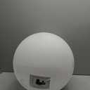 Aspen Creative 28002-31, 8" White Acrylic Replacement Lamp Post Globe with 3-3/4" Neckless Opening