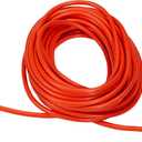 Amazon Basics 50 foot 3-Prong Vinyl Indoor/Outdoor Extension Cord - 13 Amps, 1625 Watts, 125 VAC, Orange