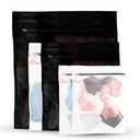 InsideSmarts Jumbo (Black) Large Medium: Laundry Wash Bags for Lingerie, Bras, Hosiery. Durable Mesh, 5 Bag Set