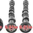 AUTOKAY Engine Camshaft Z Fit for Jeep Dodge Chrysler Ram 3.6l 11-18 Replaces 5184377AG 5184378AG 5184380AG 4 Pcs