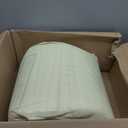 50ft x 15ft Ivory Backdrop Curtains for Wedding Parties, 10 Panels Extra Long Wrinkle Free Fabric Drapes Photo Backdrop for Baby Shower Birthday Stage Reception