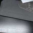 Sweetcrispy L Shaped Desk - Computer Desk Corner Desks Gaming Desk PC Table with CPU Stand Side Bag for Home Office Dorm Sturdy Writing Workstation, Black, 50-Inch