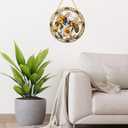 2 x Bee Window Hangings Decor - Acrylic Sun Catcher Ornaments with Hook & Chain,Art SunCatcher Pendant for Gifts Indoor Outdoor Home Wall Living Room Spring Summer Decoration (Double Bee)
