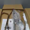 VOLISUN Bathroom Light Fixtures, Bathroom Vanity Light Over Mirror, Modern Vanity Lights for Bathrooms, Bathrooms Lights Fixtures Over Mirror with Clear Glass Shades (Nickel)