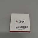 XAOSUN Short USB 4 Cable 0.98FT for USB C Thunderbolt 4 Cable, 240W Right Angle Fast Charging 90 Degree with 40Gbps Data and 8K Video, Compatible with MacBook, iPhone 16 15, iPad, SSD, Dock