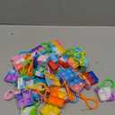 JOYIN Square Pop Fidget Keychain 30 Pack Pop Fidget Toys Bulk Party Favors for Kids 4-8,8-12 Years, Goodie Bag Stuffers Back to School Gifts for Students Classroom Prizes Birthday Sensory Toys