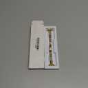 Adorve Slim Gold Bands Compatible with Apple Watch Bands for Women 38mm 40mm 41mm 42mm 44mm 45mm 46mm, Cute Dressy Thin Bracelet Stainless Steel Metal Strap for iWatch Bands Series 11 10 9 8 7 6 5 4 3 SE