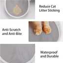 Cat Litter Mat Replacement, Suitable for BCHARYA Automatic Cat Litter Box, Waterproof and Durable, Anti-Scratch and Anti-Bite Silicone Cat Litter Pad, Original Replacement Cat Litter Box Mat