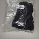 3 Pack Girls' Ribbed Long Sleeve Shirts Cotton Mock Turtleneck Tops Tag Free Knit Base Layer Tee Casual Undershirts (11-12 Years, Black, Mocha, Cream)