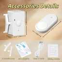 Intelligent Remote Control Switchs,Wireless Smart Light Switch with Remote,One-Paste Installation,No Wiring Needed,Smart Life & Remote Control,Ideal for Renters and Elderly Use.