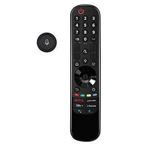 PERFASCIN MR21GA Voice Replaced Remote Control fit for LG TV with Netflix Prime Video LG-Channel Button