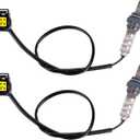 Oxygen O2 Sensor 234-4587 2Pcs 02 Sensor for Chrysler for PT Cruiser for Dodge for Durango for Jeep for Liberty for Wrangler for Mitsubishi for Raider