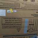 Cumbor 36" Extra Tall Baby Gate for Dogs and Kids with Wide 2-Way Door, 29.7"- 46" Width, and Auto Close Personal Safety for Babies and Pets, Fits Doorways, Stairs, and Entryways, White