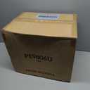 Neretva Bread Maker, 3.3LB Larger Bread Machine 15-in-1 Stainless Steel & Nonstick Ceramic Pan & Auto Nut Dispenser Breadmaker Machines Full Touch Panel with Gluten Free White Wheat Rye French Pizza (Silver)