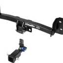 Draw-Tite Hidden Hitch 76907, Completely Hidden Trailer Hitch, 2 in. Removable Receiver, Black, Compatible with 2011  2022 Subaru Outback Wagon