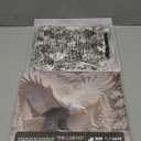 The Carved Eagle Jigsaw Puzzle 1000 Pieces, Majestic Bald Eagle Bird Puzzles for Adults,White Forest Art Nature Puzzle Animal, Unique Challenging Impossible Hard Puzzles