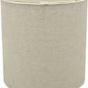 Aspen Creative 31226A Transitional Drum (Cylinder) Shaped Spider Construction Lamp Shade in Ash Beige, 8" Wide (8" x 8" x 8")