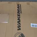 Wakeman Pop Up Changing Tent, 3.3 x 3.3 x 6.2ft, Camping Shower Tent for Portable Toilet Stall or Dressing Room with Carry Bag for Camping, Beach, or Tailgate, Polyester, 1-person