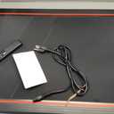 Walking Pad with Incline, FOUSAE 6.2MPH Walking Pad Under Desk Treadmill with 10% Incline, Full Screen LED Display, 2.75HP Brushless Drive, 12 HIIT Programs, Remote Control, 350 LBS Capacity