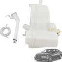 28910-6CA0A 28910-6CA1A Windshield Washer Fluid Reservoir Tank Assembly Compatible with Nissan Altima 2019 2020 2021 2022 2023 2024 2025 w/(Washer Pump Motor+Filler Neck Inlet+Pipe Hose+Cap)