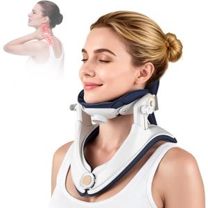 Neck Stretcher Cervical Traction Device - Adjustable Lightweight Neck Support Brace for Cervical Spine Decompression,Pain Relief Neck Decompression Tension Relief, FSA Eligible HSA Eligible