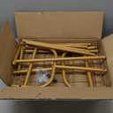 AUPSEN Kids Clothing Rack with Bottom Storage Shelf, Metal Toddler Dress Up Rack for Little Girls, Kids Dress Up Clothes Storage for Coats, Skirts, Dance CostumeGold