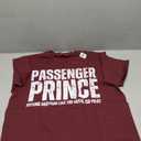 Passenger Prince Boys and Men Passenger Seat Prince T-Shirt, L