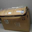 Portable Toilet with Pop Up Privacy Tent,XL Large Portable Toilet for Adults, Outdoor Camping Shower Tents Changing Room Emergency Folding Toilet Tent Kit with Carry Bag for Camping/Hiking (Black+Black)