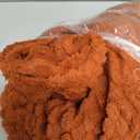 50x70 Inch Rust Throw Blanket - Soft & Fluffy Fleece, Cute & Aesthetic, Perfect for Sofa, Couch, Chair, Bed, Living Room & Bedroom, All-Season Use, Plush & Cozy Decorative Fall Blanket