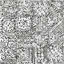 FloorPops 12-in by 12-in Charcoal REO Peel & Stick Floor Tiles, FP4947