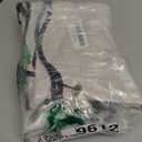 MIULEE Beige Scalloped Shower Curtain Linen Textured with 12 Metal Hooks Cute Heavy Duty Washable Waterproof Neutral Thick Cloth Shower Curtains with Black Border for Bathroom Bathtub,W72*L72 Cream