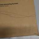 AT&T CD4930 Corded Phone with Digital Answering System and Caller ID, Extra-Large Tilt Display & Buttons, Black (1 Pack)