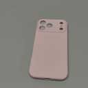 Vooii Magnetic for iPhone 17 Pro Max Case, Compatible with Magsafe (Premium Liquid Silicone) (Integrated Camera Control Button) Full Body Protective Anti-Scratch Microfiber Lining 6.9 inch, Chalk Pink