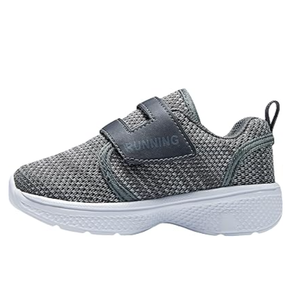 adituo Toddler/Little Kid Boys Girls Lightweight Breathable Sneakers Strap Athletic Runing Walking Sports Shoes
size 24